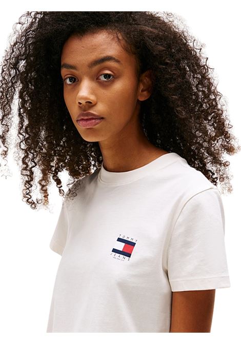T-shirt con bandiera sul retro Tommy Hilfiger | DW0DW21423YBH